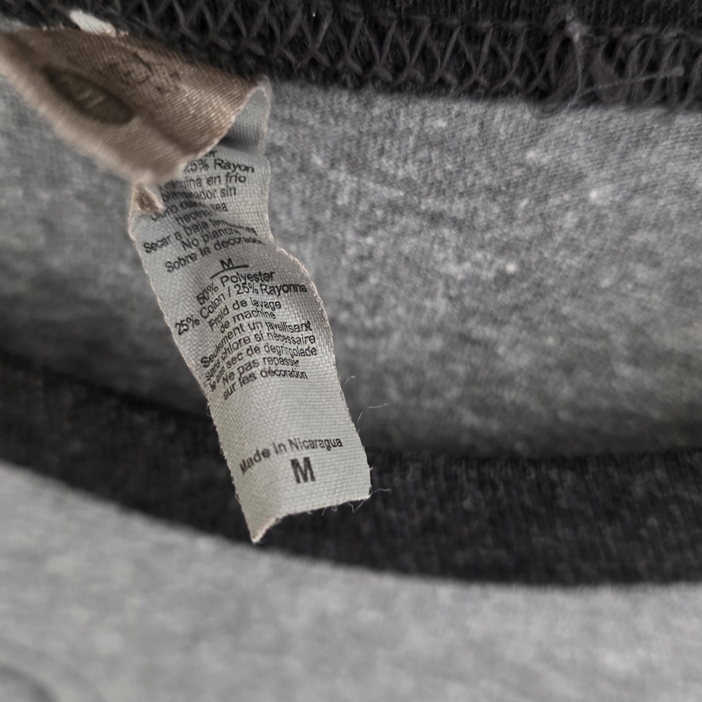 Next Level Apparel Gray and Black Ragland Tee with Elephant Design Alabama - Picture 2 of 5